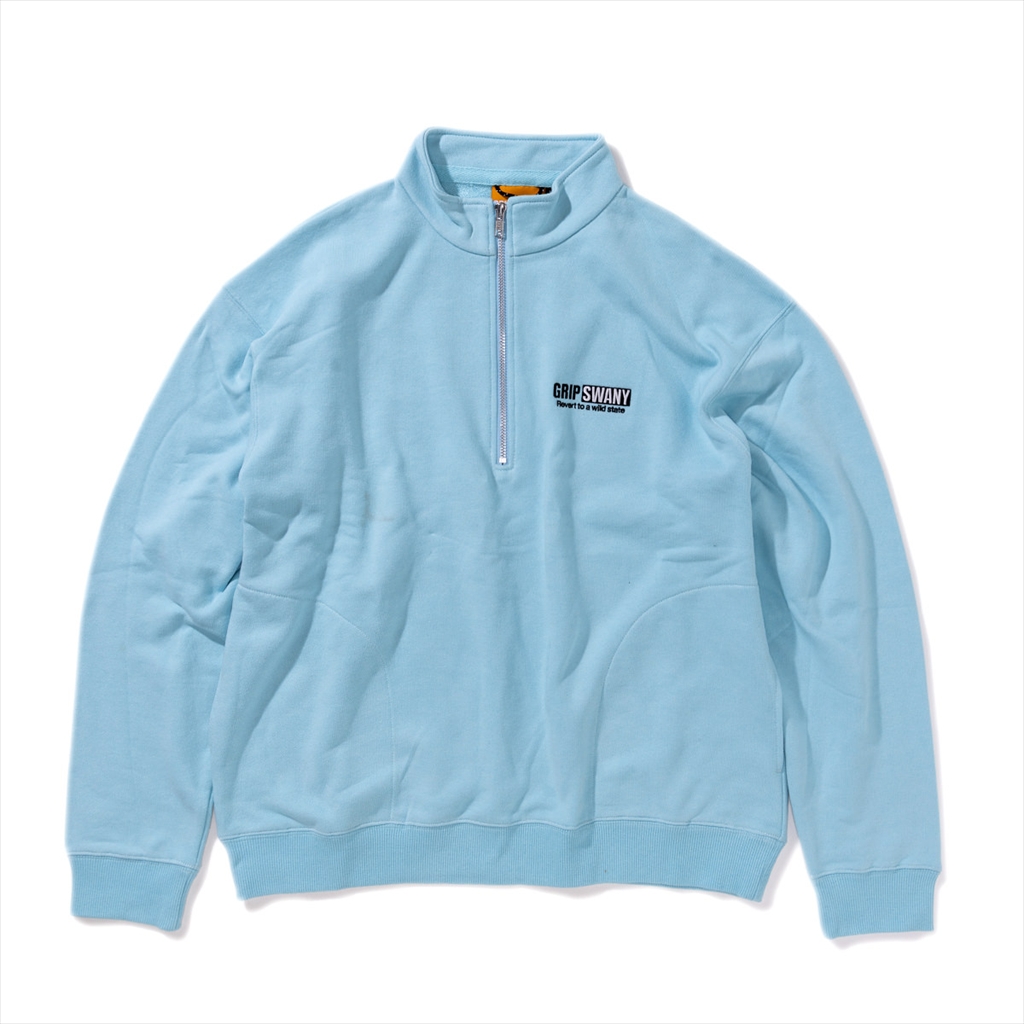 [グリップスワニー]GS SWEAT HALF ZIP