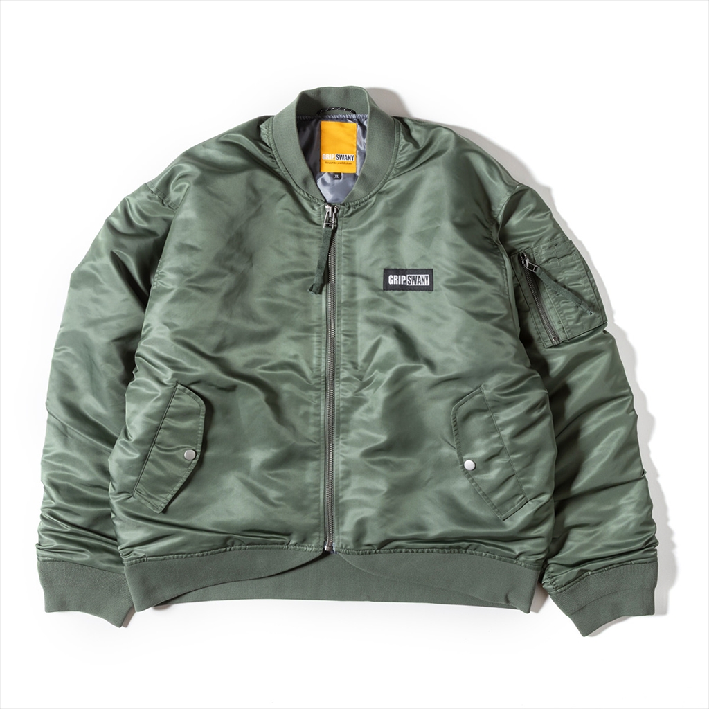 [グリップスワニー]WATER REPELLENT FLIGHT JACKET