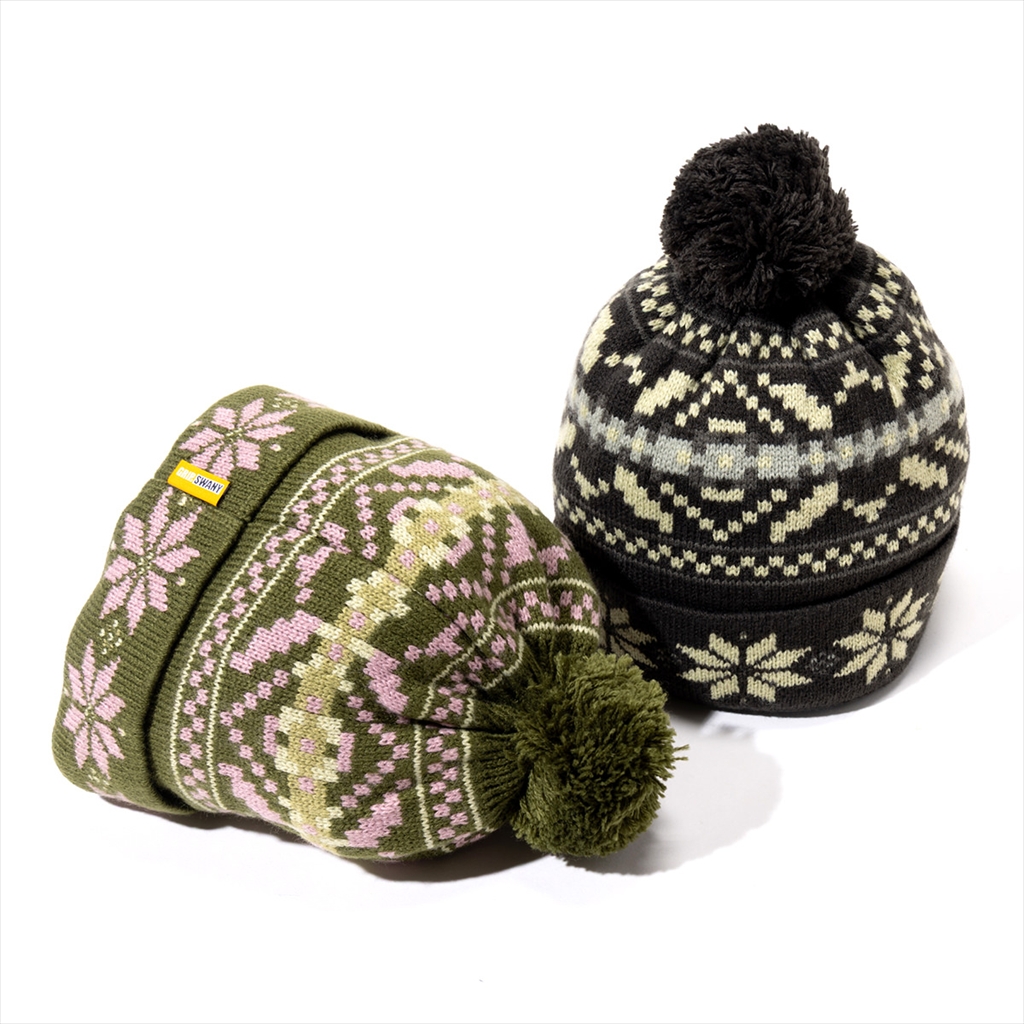 [グリップスワニー]NORDIC KNIT CAP