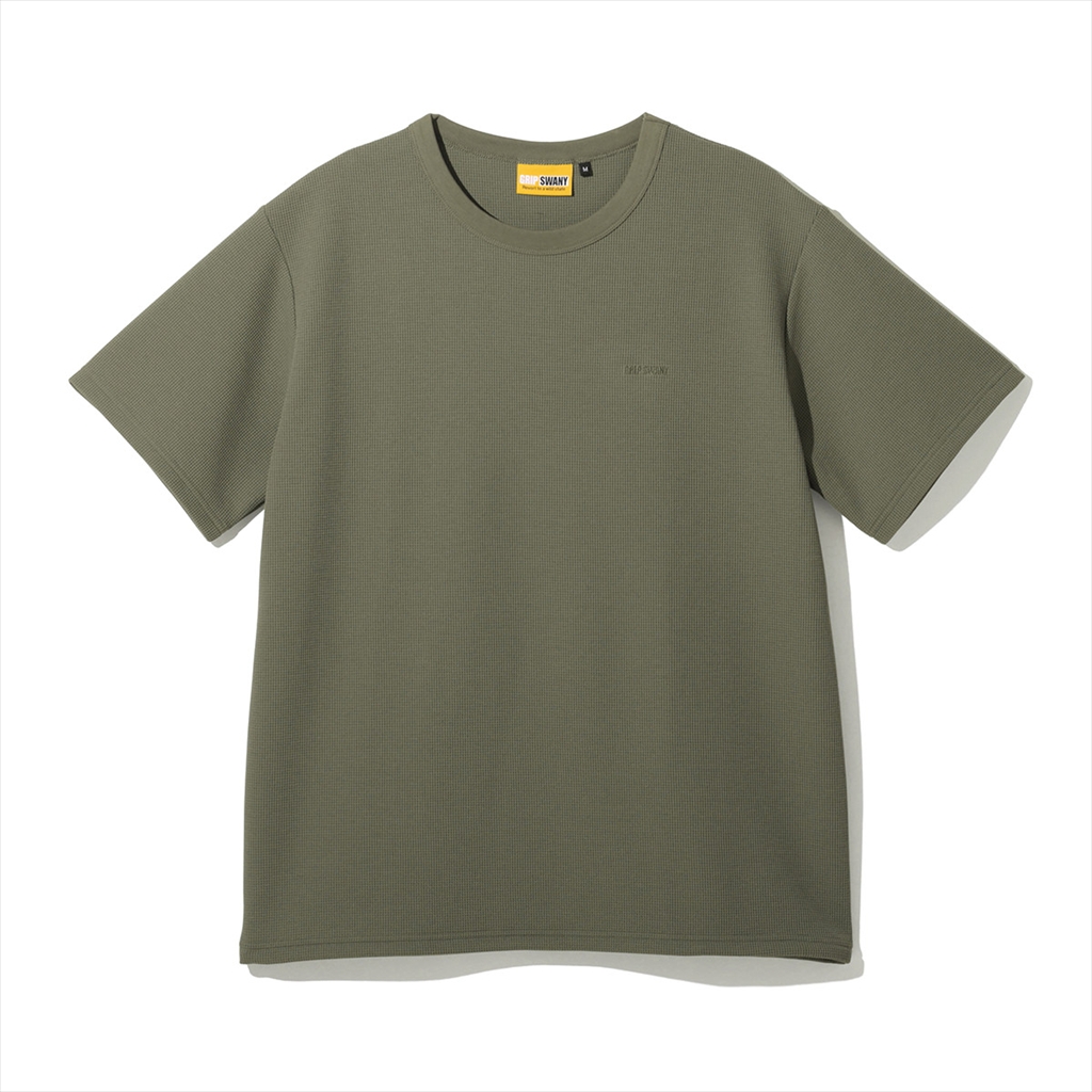 [グリップスワニー]VERSATILE WAFFLE TEE