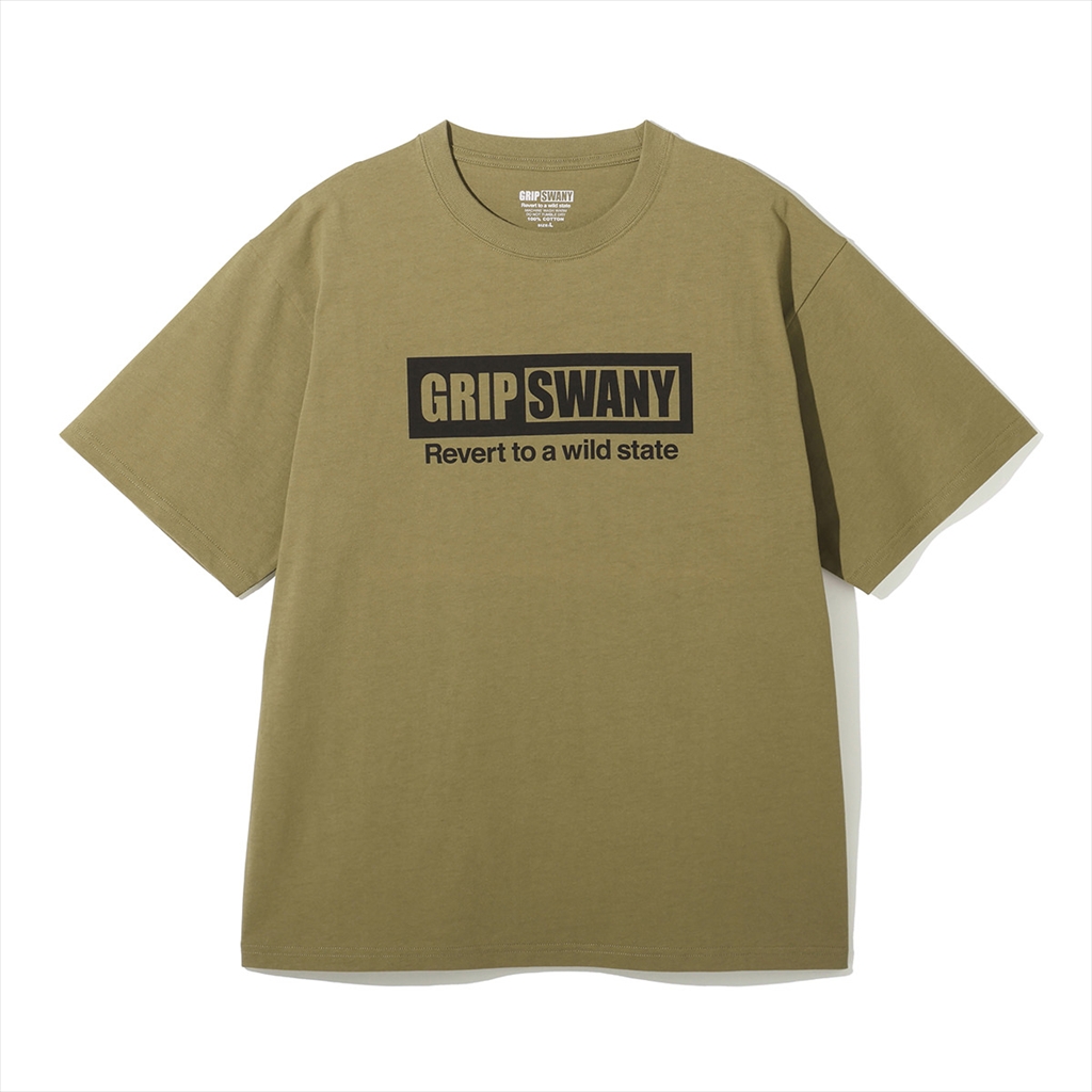 [グリップスワニー]BOX LOGO TEE