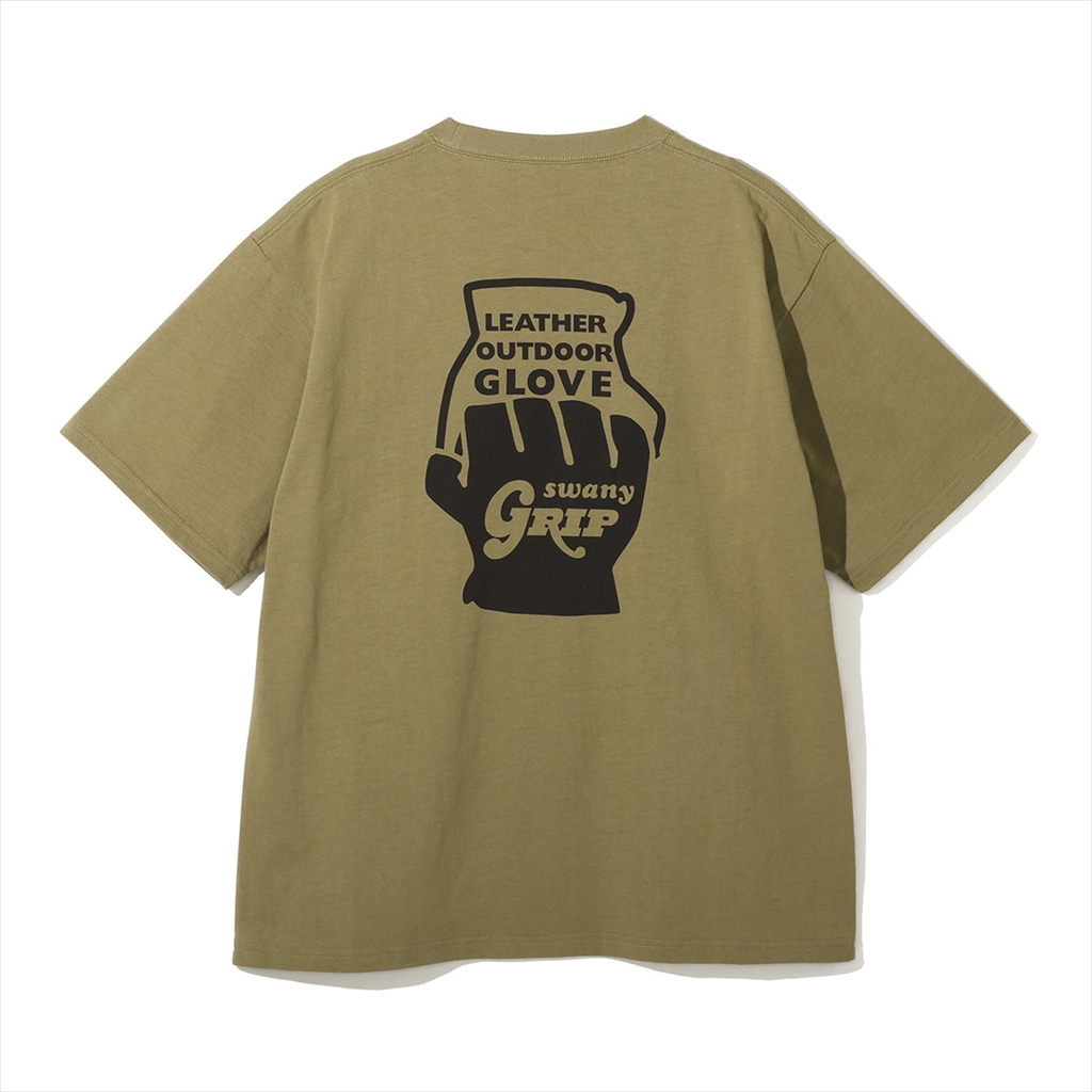 [グリップスワニー]GLOVE LOGO TEE