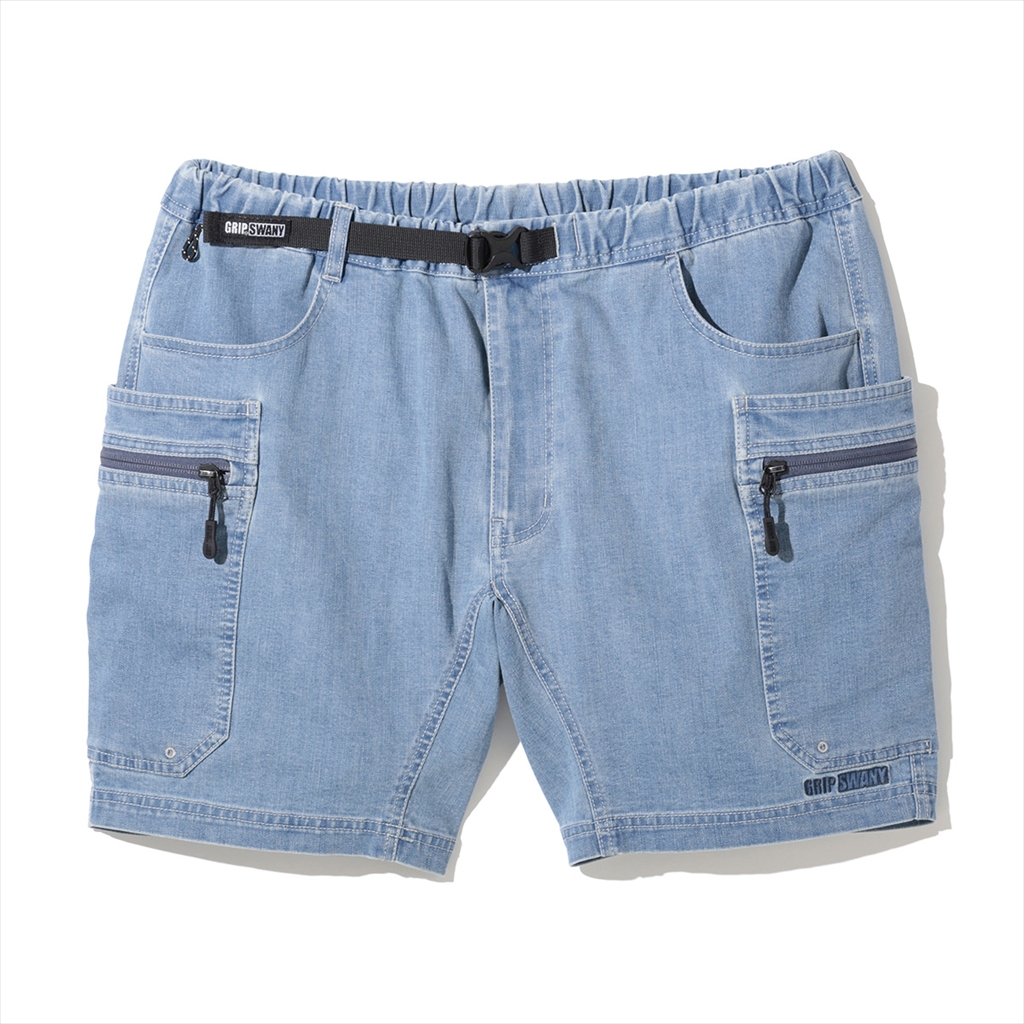 [グリップスワニー]COOLMAX DENIM GEAR SHORTS