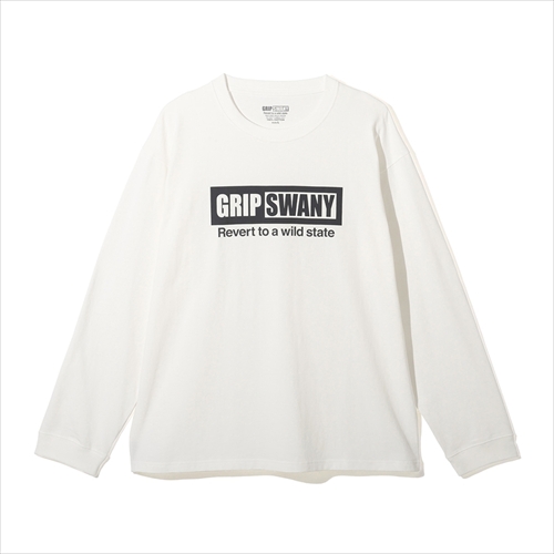 グリップスワニー | BOX LOGO LS TEE | ロンT | GO OUT Online