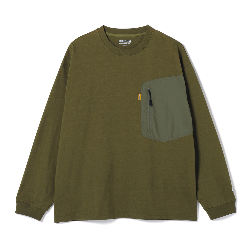 [グリップスワニー]GEAR WIDE L/S TEE