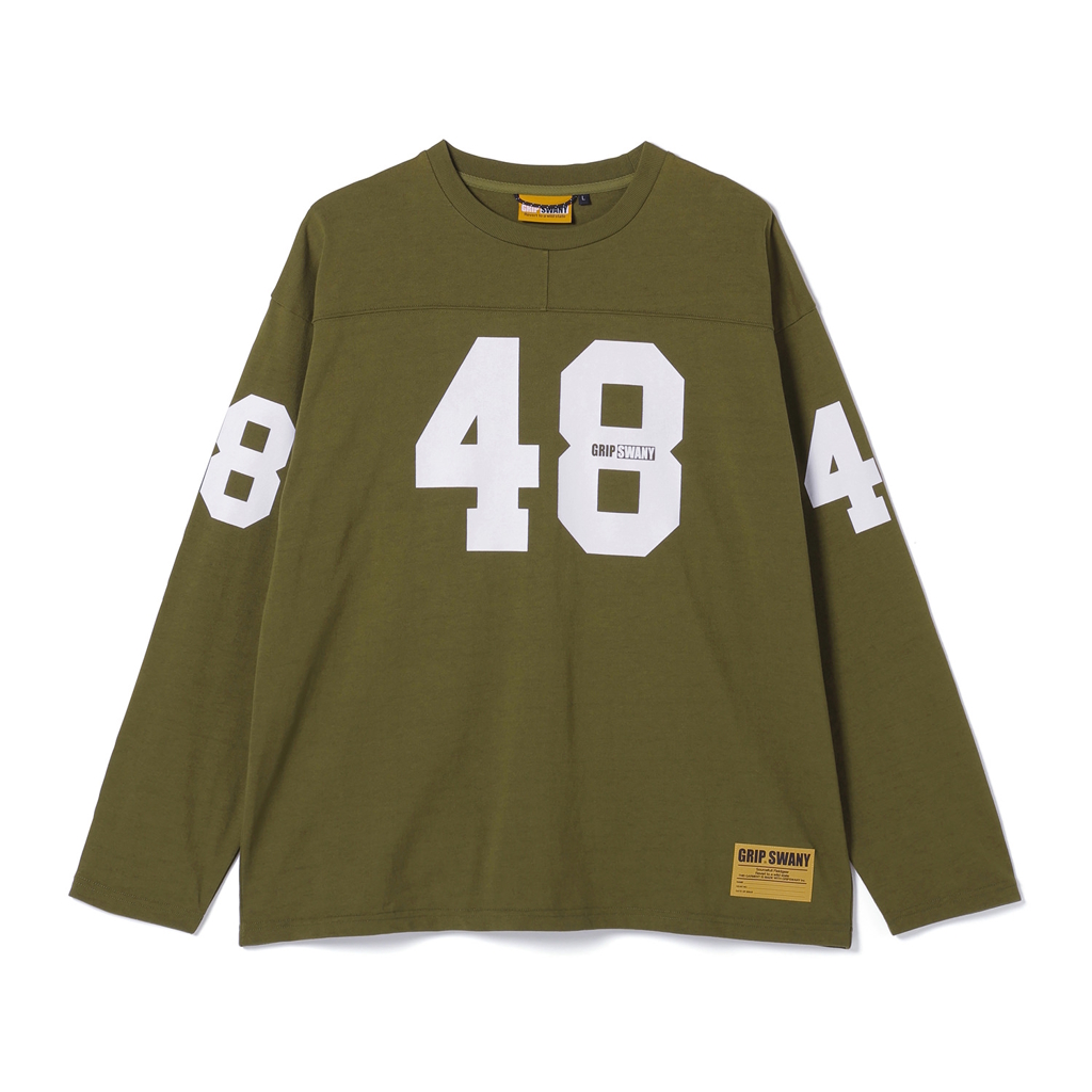 [グリップスワニー]FOOT BALL L/S TEE