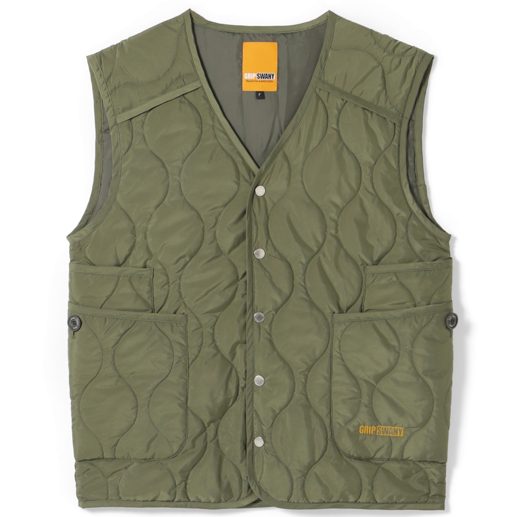 [グリップスワニー]QUILTING VEST（WOMEN）