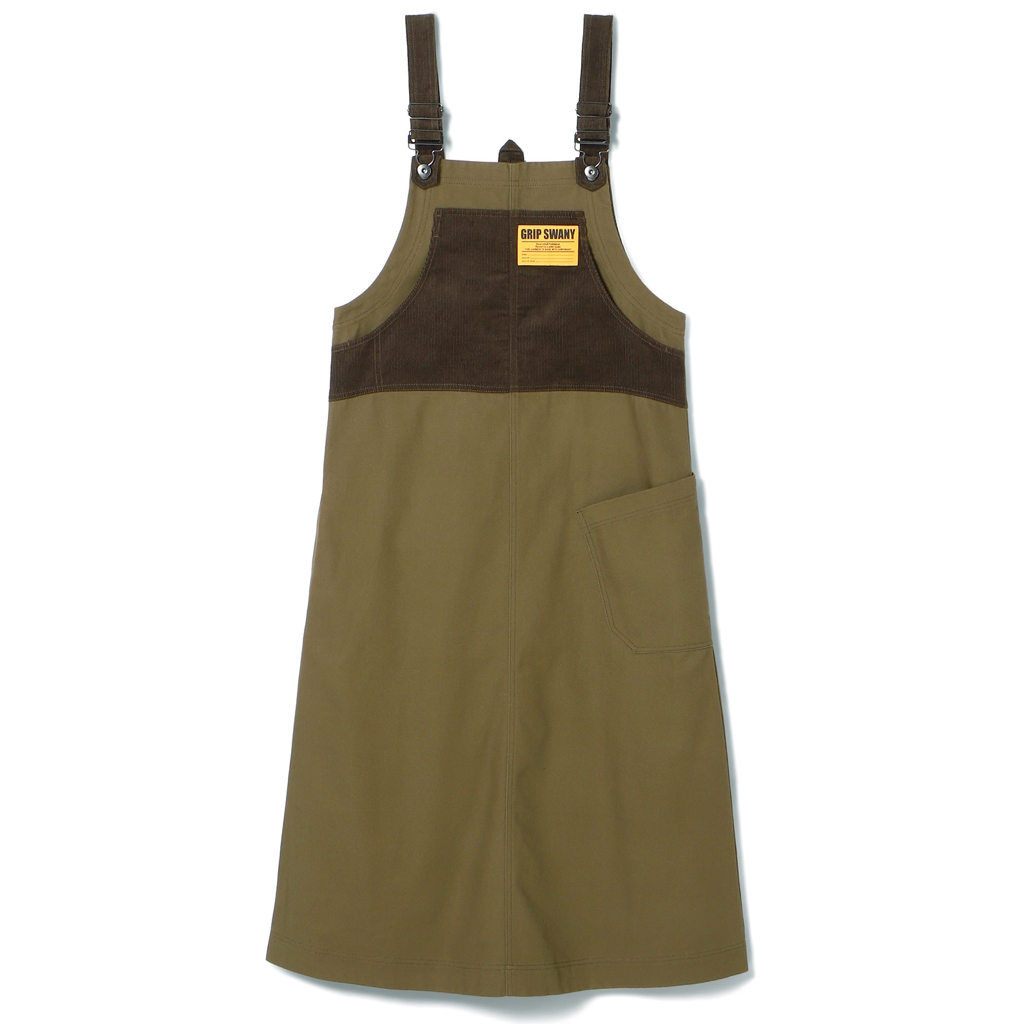 [グリップスワニー]DUCK VELVET OVERALL（WOMEN）