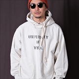 [ジプシーアンドサンズ]80 SWEAT PARKA PT stencil