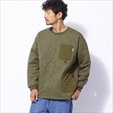 [グリップスワニー]GEAR POCKET QUILT CREW