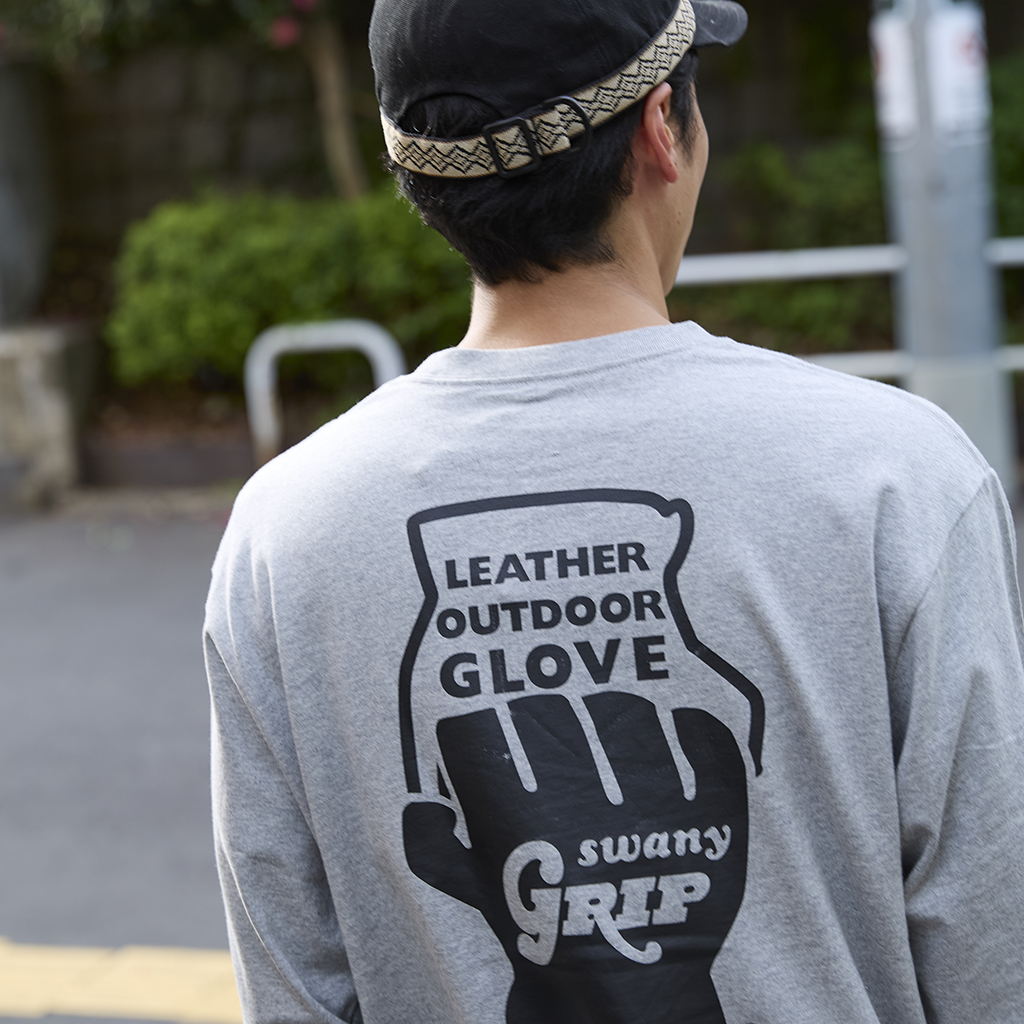 [グリップスワニー]GLOVE LOGO LONG SLEEVE TEE
