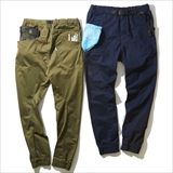 [グリップスワニー×ゴーアウト]JOG 3D CAMP RIB PANTS