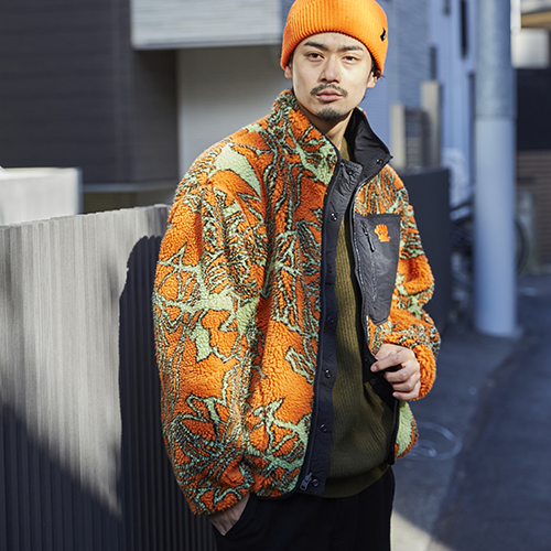 GRIP SWANY グリップスワニー リバーシブルジャケット ボア