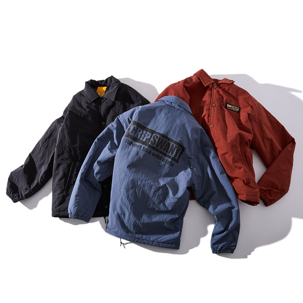 [グリップスワニー]INSULATED COACH JKT