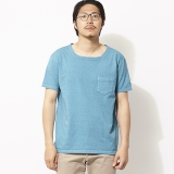 [ゴーウエスト]LOOSE NECK S/S TEE / 14/1 HEAVY WEIGHT JERSEY