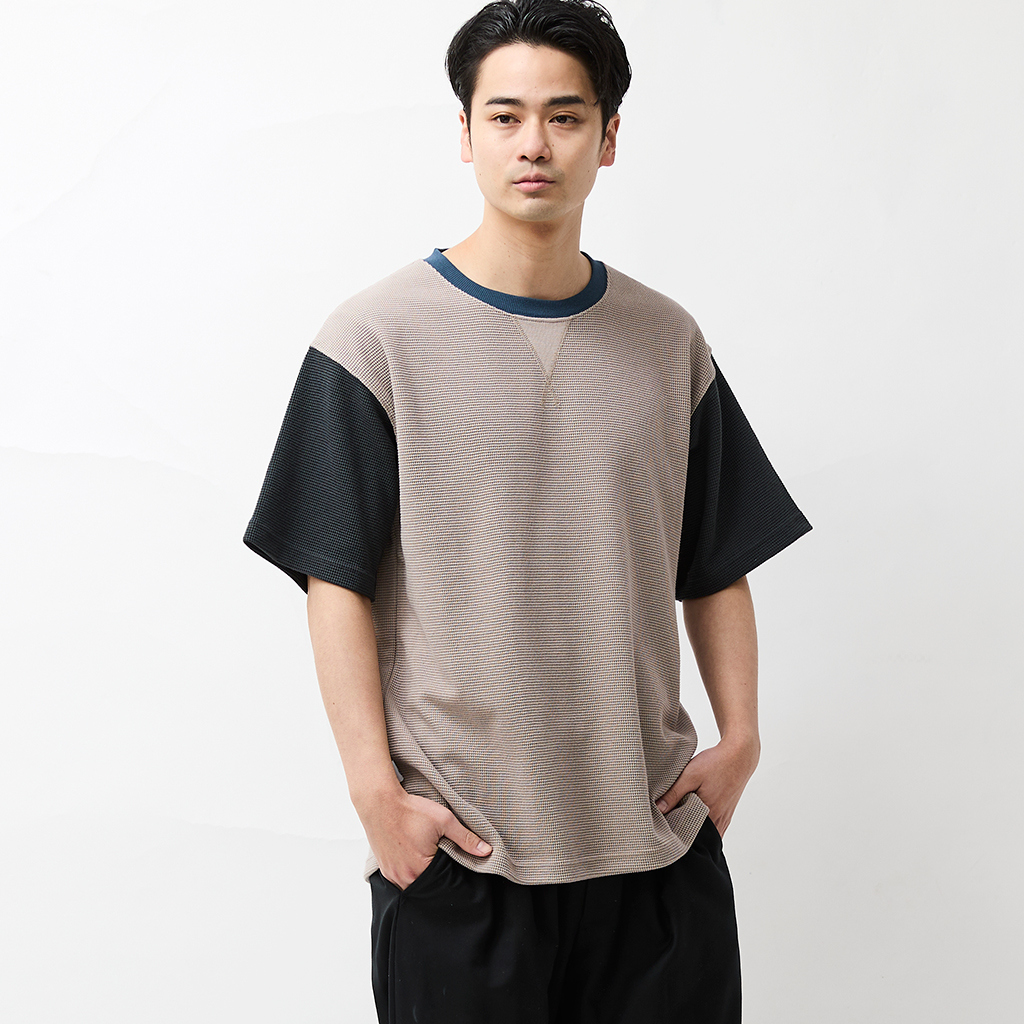 [ジムマスター]7.2ozドライワッフル半袖Tee