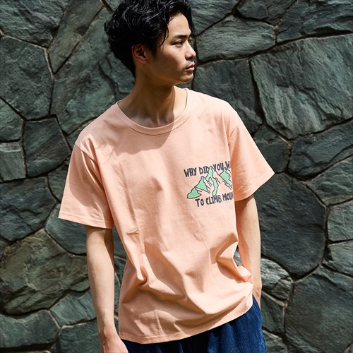 プリントTシャツ ジムマスター Gym Master CLIMB MOUNTAIN 登山 ロンTee ロングスリーブカットソー 長袖 秋冬スタイル gym master プリントTシャツ ジムマスター Gym Master CLIMB