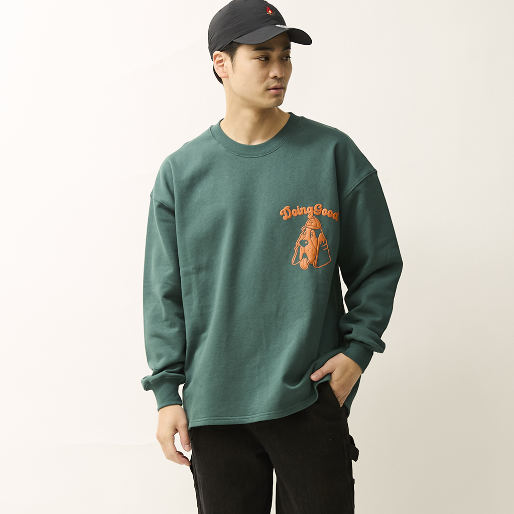 [ジムマスター]“Doing Good”10.3oz スウェットビッグTee