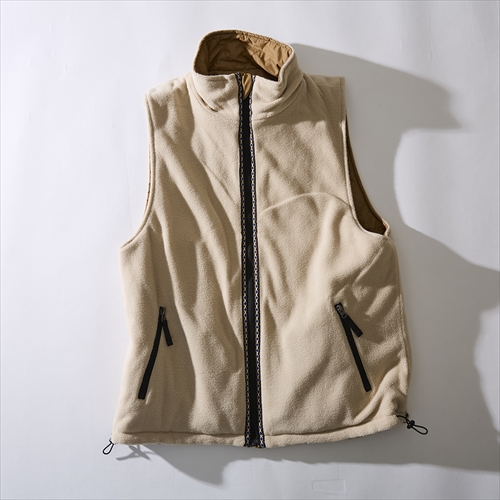 ジムマスター | リバーシブルロクヨンクロスxフリース ベスト