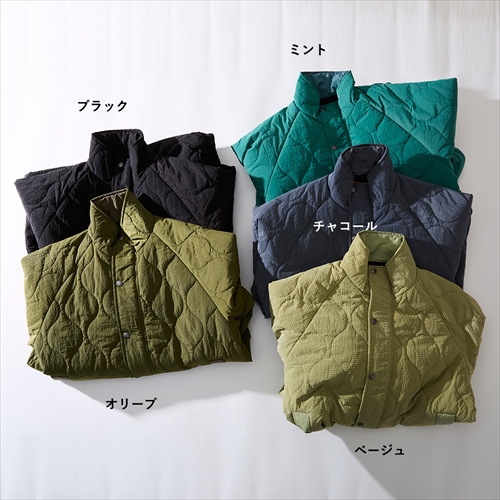 ジムマスター | リップストップキルティングスタンドジャケット