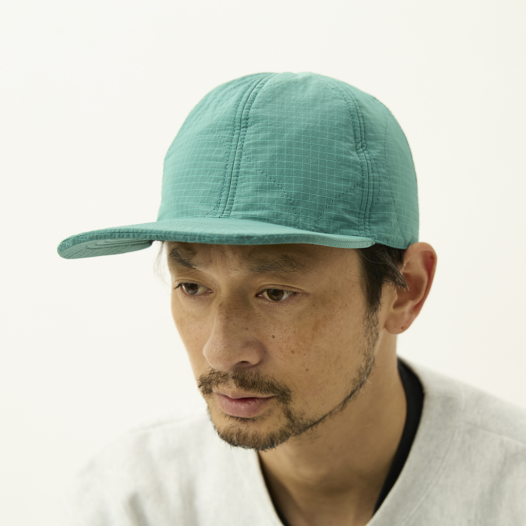 [ジムマスター]リップストップキルティングキャップ