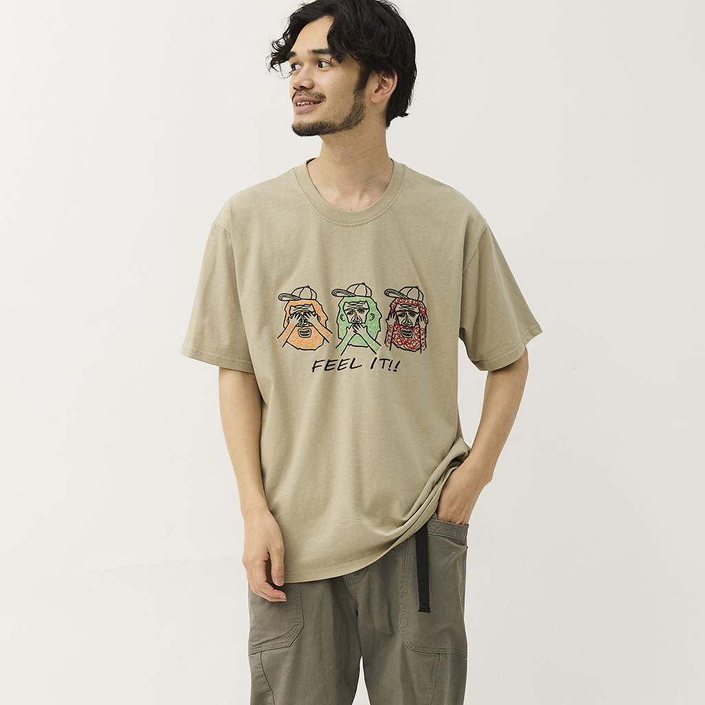[ジムマスター]7.4oz FEEL IT!刺繍Tee