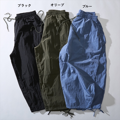ジェーンマープル　グリムステンドグラストラックパンツ Jane Marple / Grimm stained glassトラックパンツ M クロ O-25