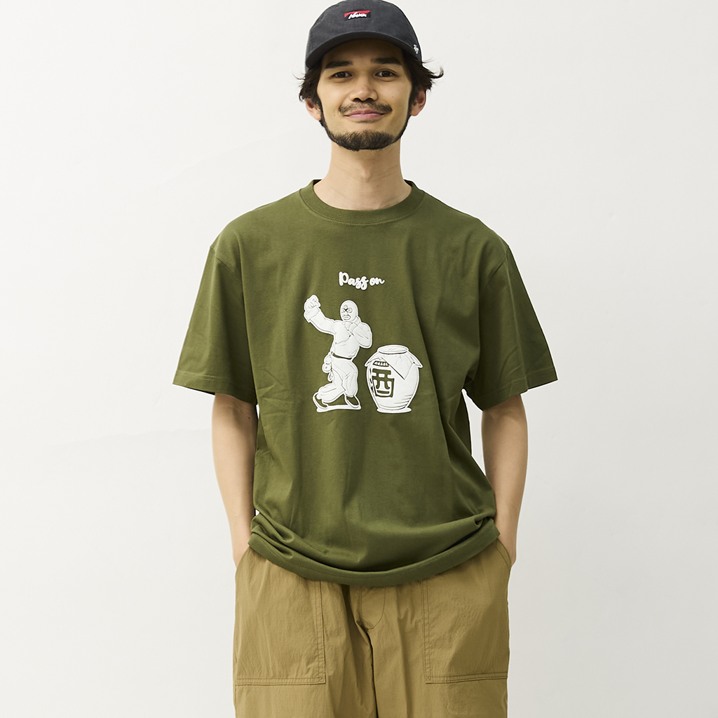 [ジムマスター]“Pass on”5.6ozプリントTee