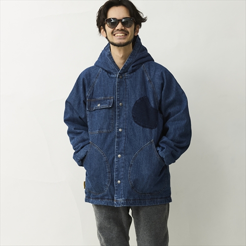 ジムマスター | デニム/カツラギパデッドフードジャケット | アウター