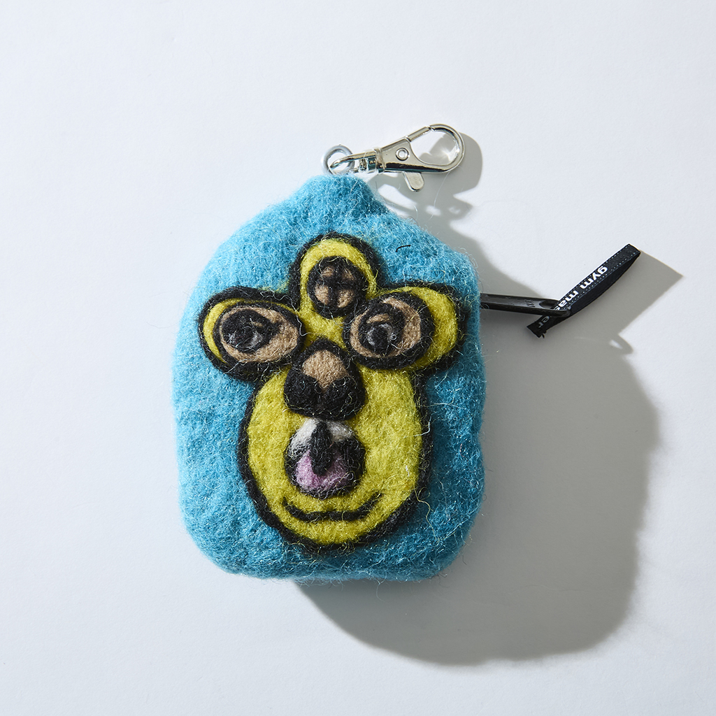 [ジムマスター]“覆面レスラー”フェルトポーチ