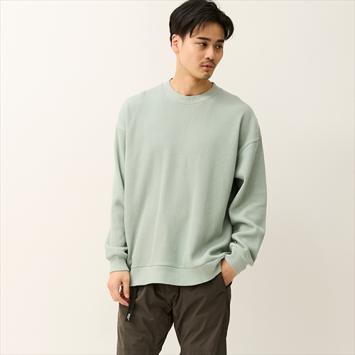 ジムマスター | ワッフルクルーネック | ロンT | GO OUT Online ジムマスター | ワッフルクルーネック | ロンT | GO OUT Online