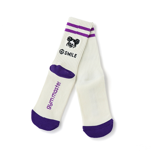 ジムマスター | “SMILE”刺繍ラインソックス | ソックス | GO OUT
