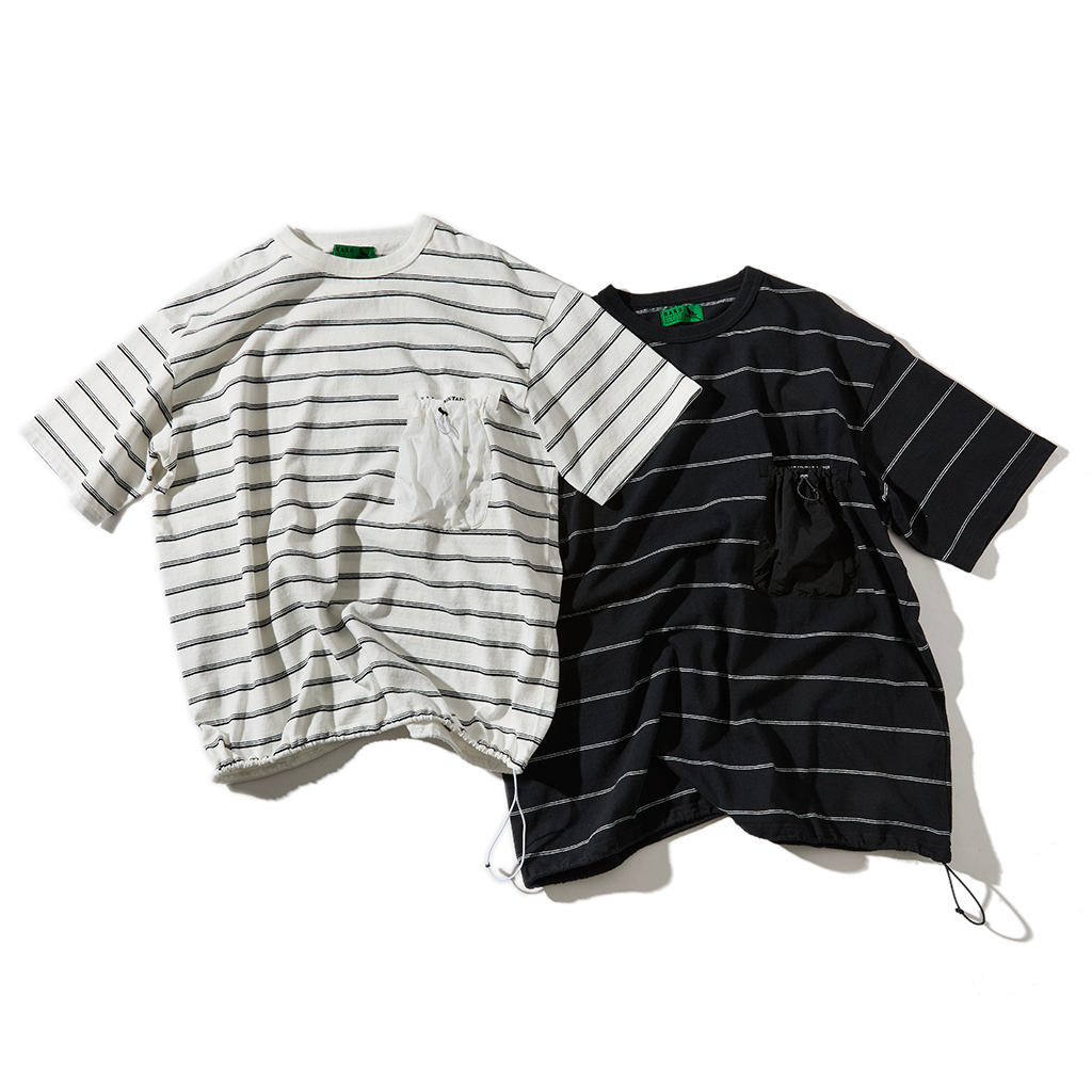 [ハクマウンテンサプライ]BORDER DS POCKET T