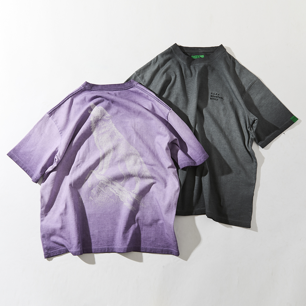 [ハクマウンテンサプライ]WOLF T-SHIRT