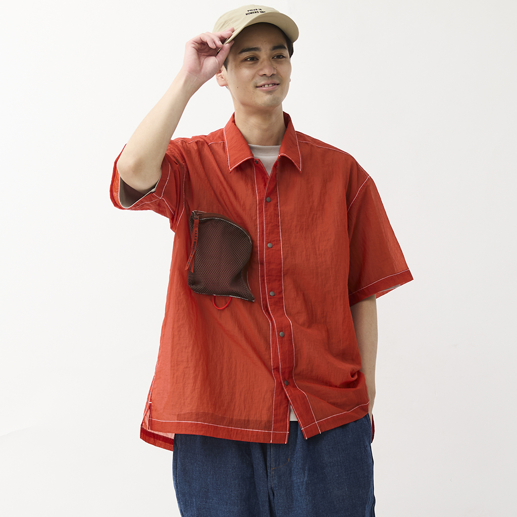 [ハクマウンテンサプライ]BREEZE RIP SHIRT