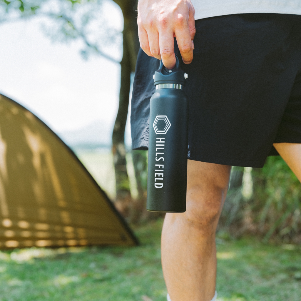 [ヒルズフィールド]HILLS FIELD × REVOMAX 16ozボトル