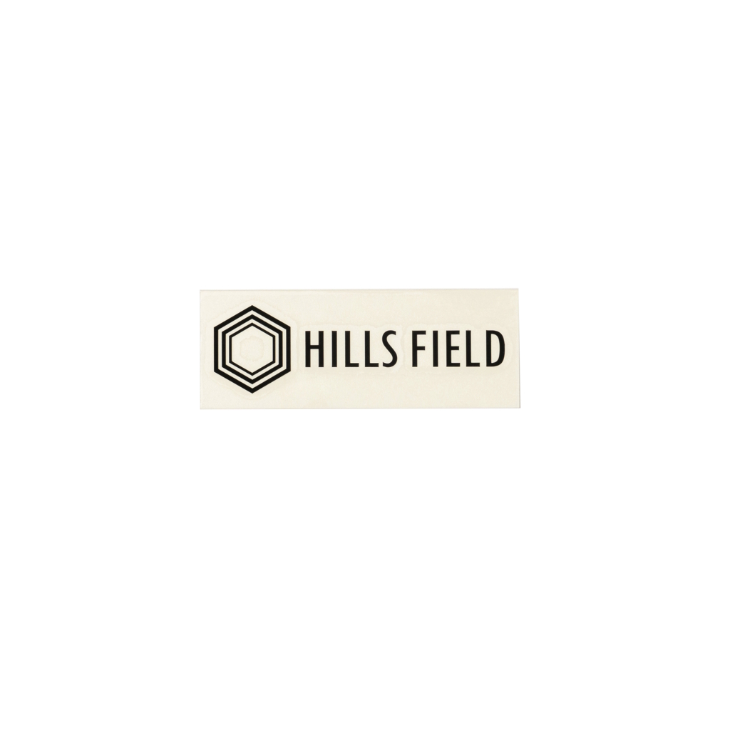[ヒルズフィールド]HILLS FIELD ロゴ カッティングステッカー（S）