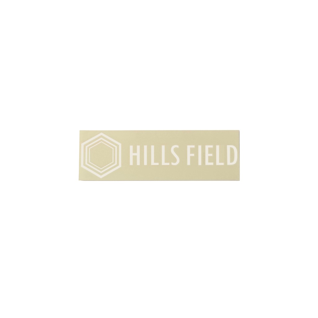 [ヒルズフィールド]HILLS FIELD ロゴ カッティングステッカー（M）