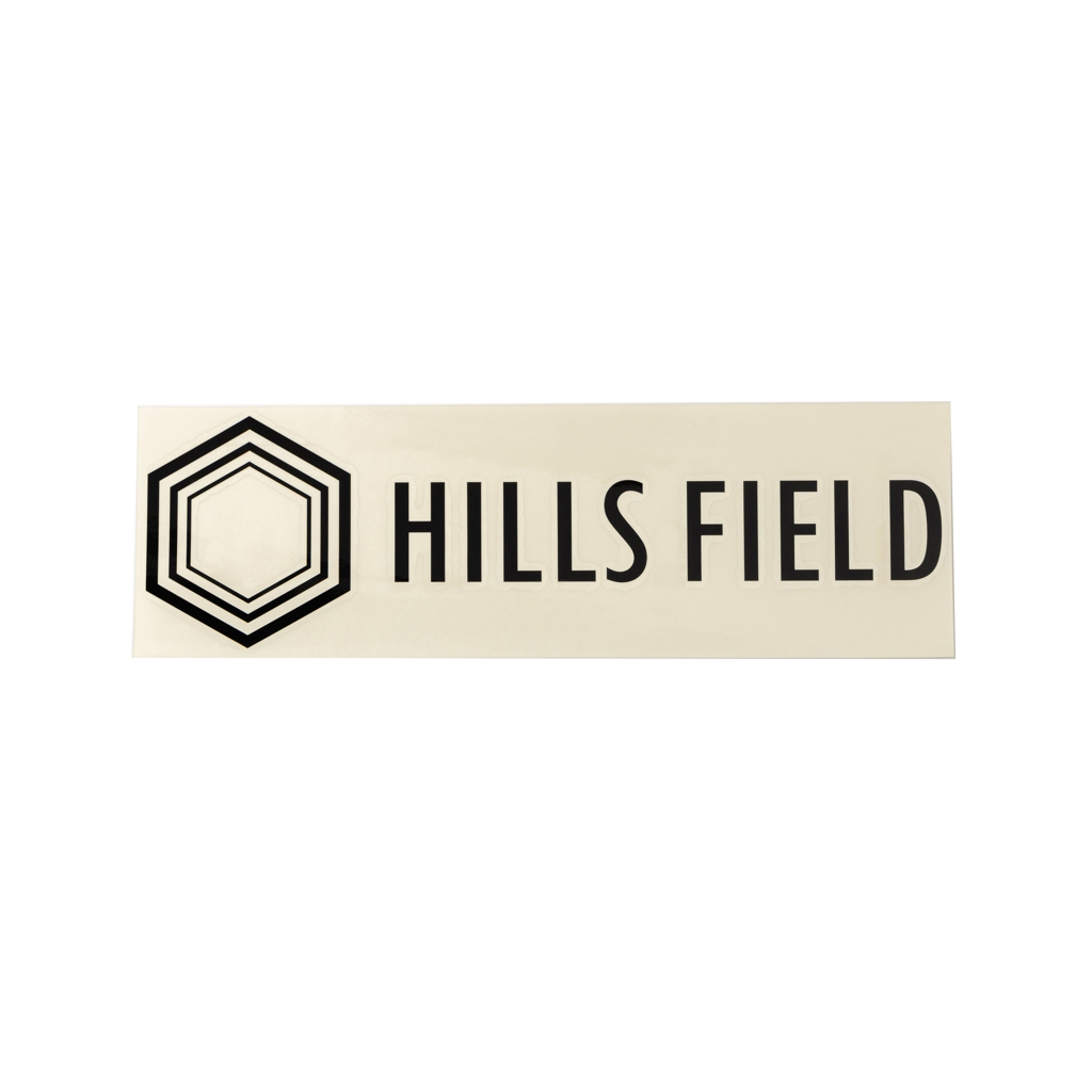 [ヒルズフィールド]HILLS FIELD ロゴ カッティングステッカー（L）