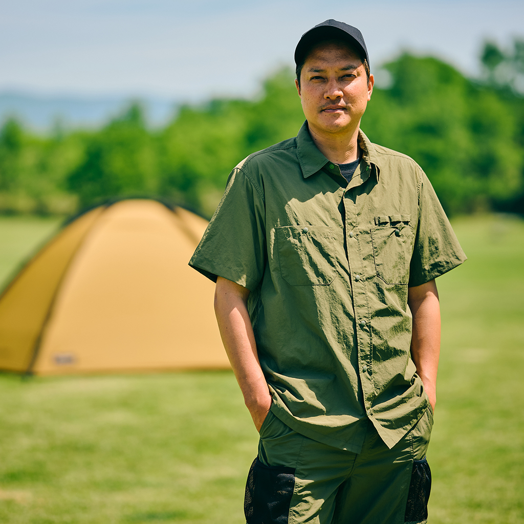 [ヒルズフィールド]RECYCLED NYLON ORIGINAL S/S SHIRT