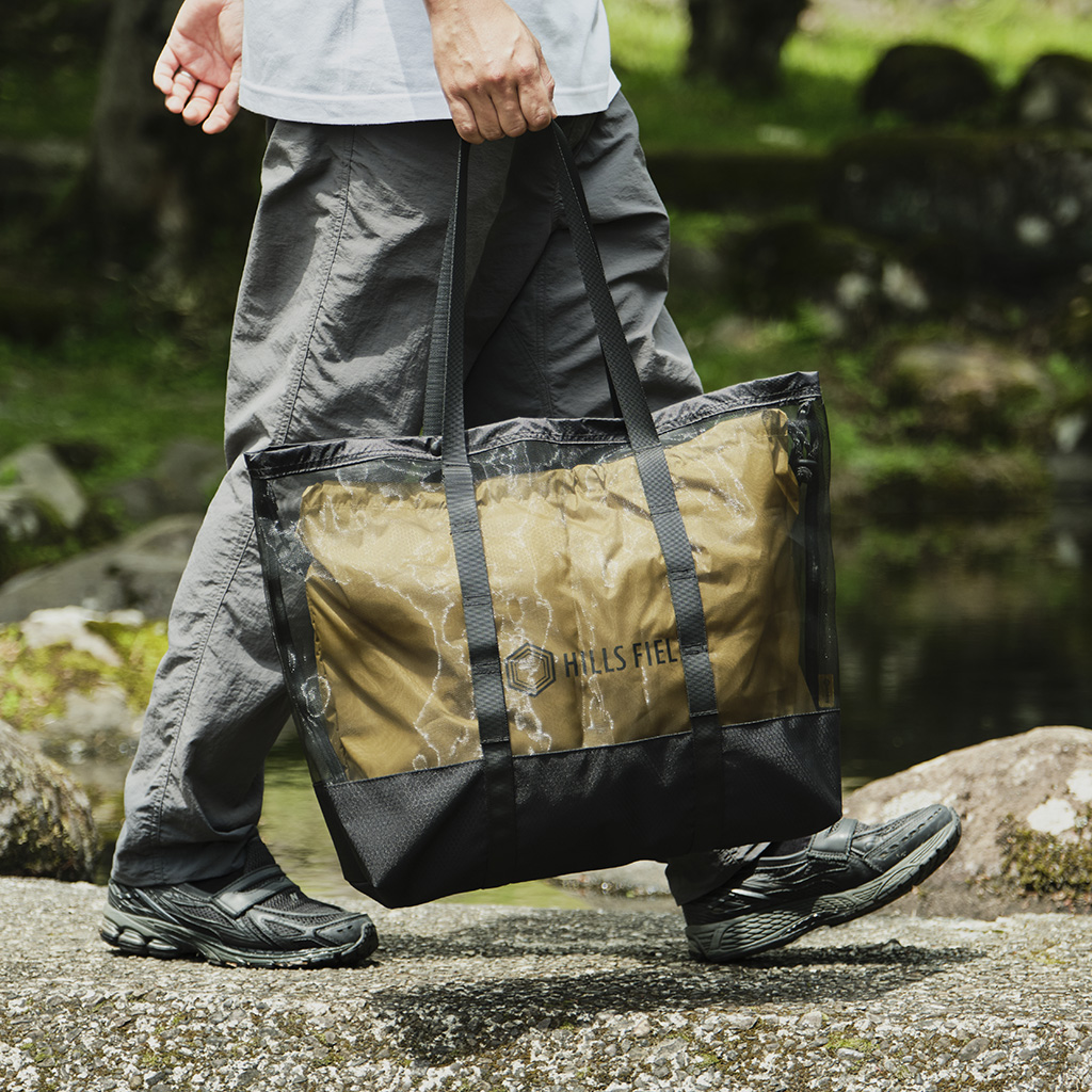 [ヒルズフィールド]3way Mesh Tote Bag