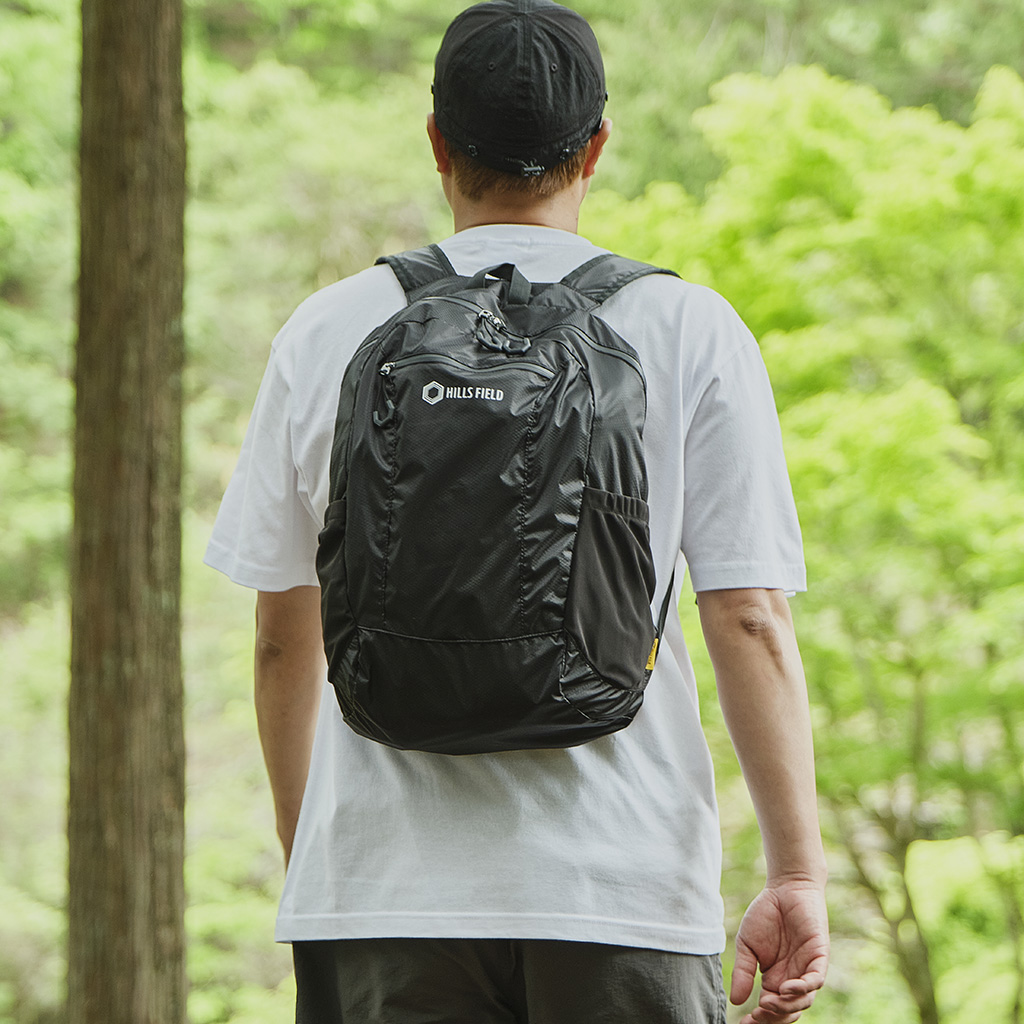 [ヒルズフィールド]PACKABLE NYLON DAYPACK 25L