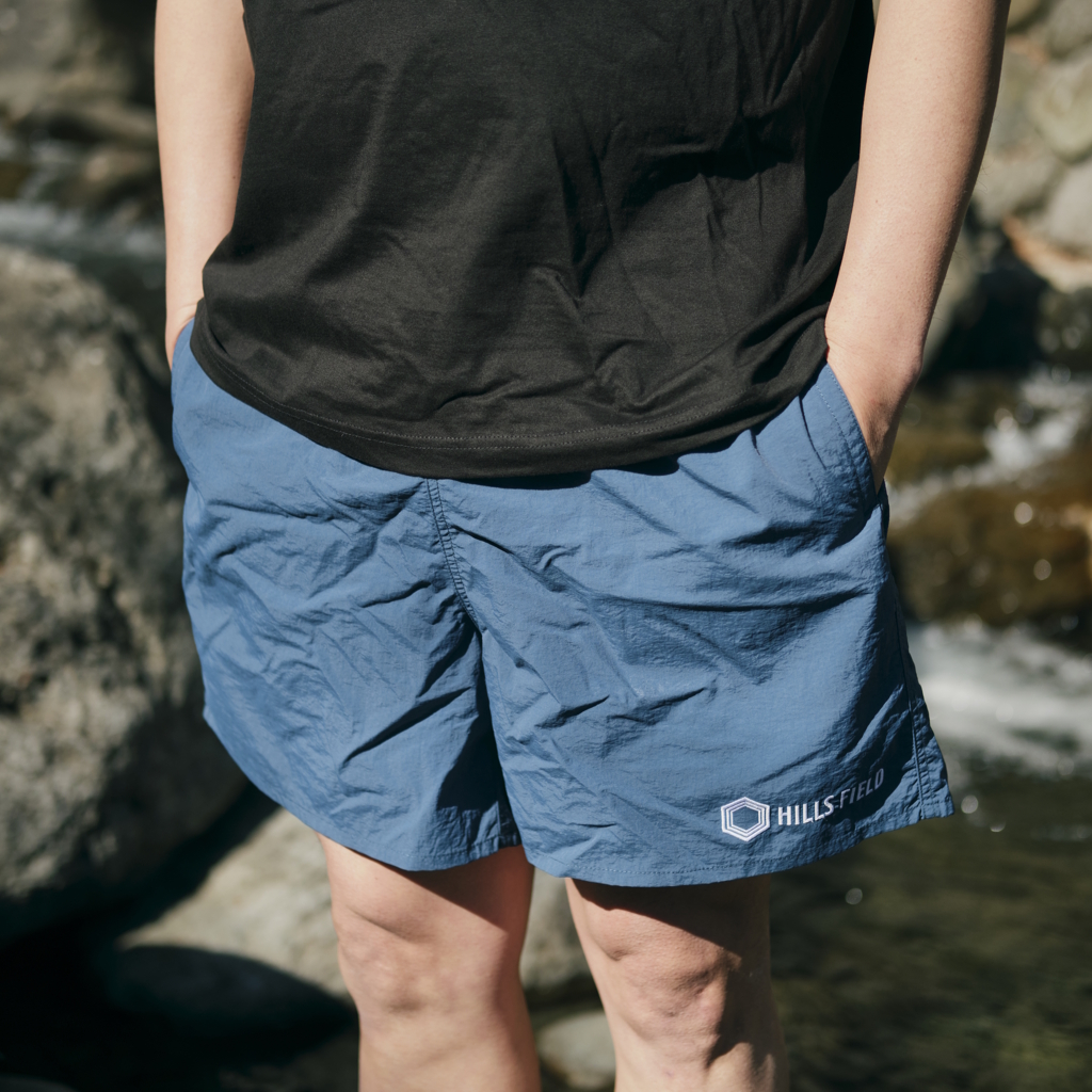 [ヒルズフィールド]HILLS FIELD LOGO NYLON SHORT PANTS