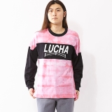[ハオミン]LUCHA LOGO L/S Tshirt