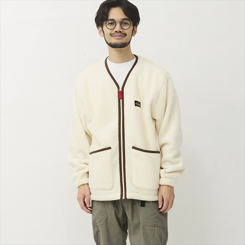 ヘルスニット | エクスペディション ボアフリース ジップカーディガン