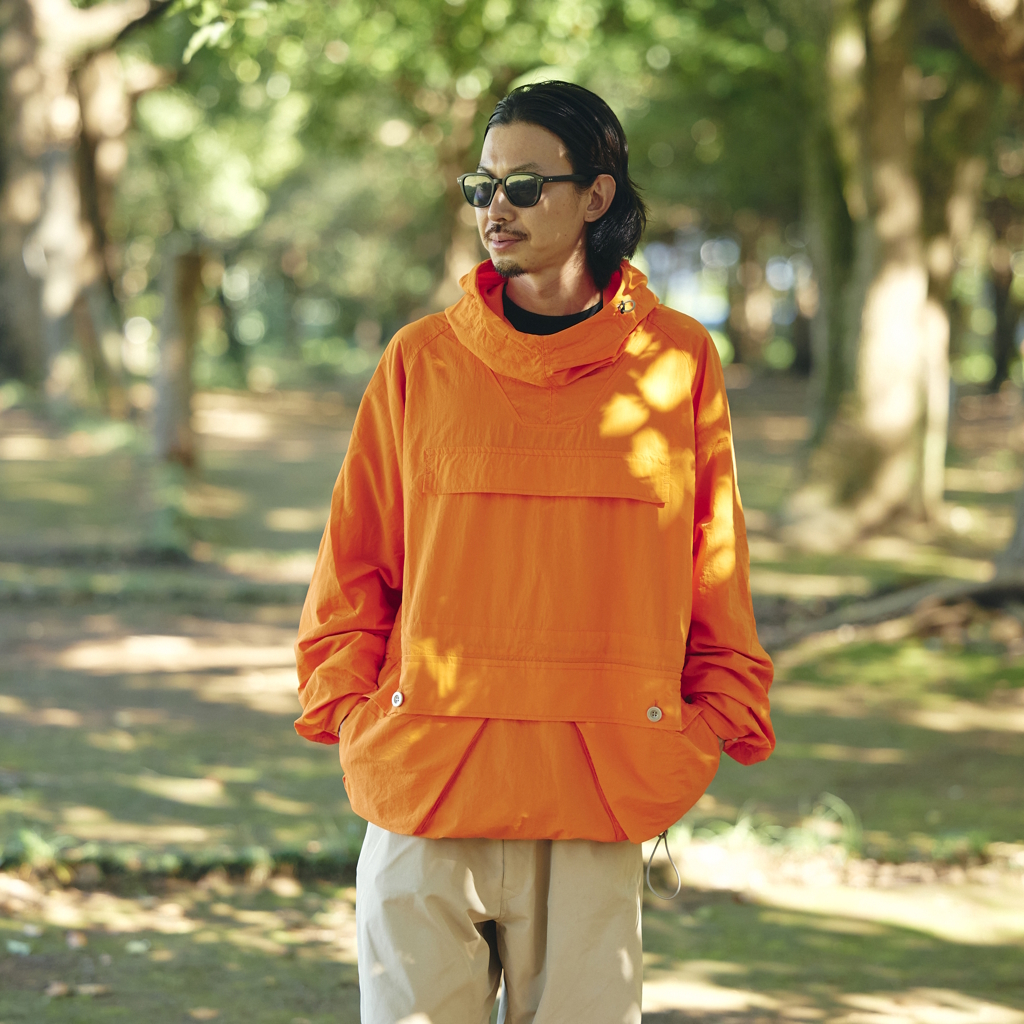 [エイチエヌティー]Nylon Hiking Anorak