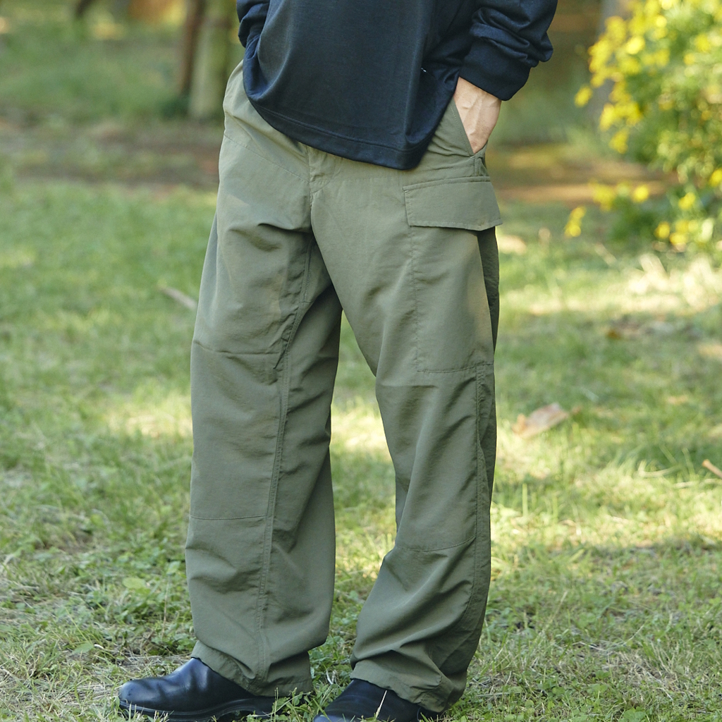 [エイチエヌティー]Nylon Over Pants
