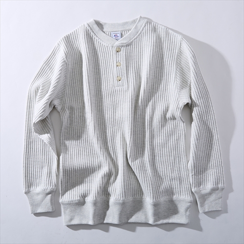 ジェーイーモーガン | ビッグワッフルヘンリーネック | ロンT | GO OUT