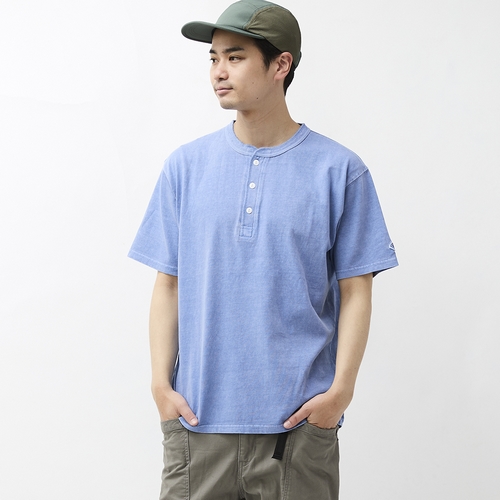 ジェーイーモーガン | ピグメント染めヘンリー半袖T | Tシャツ | GO
