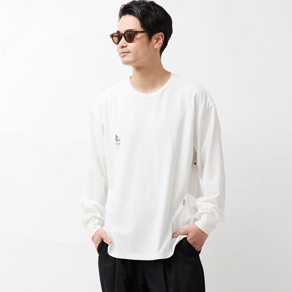 [ジェイアールディーバイジャールド]脇 PK 吸水速乾ストレッチ ロンT